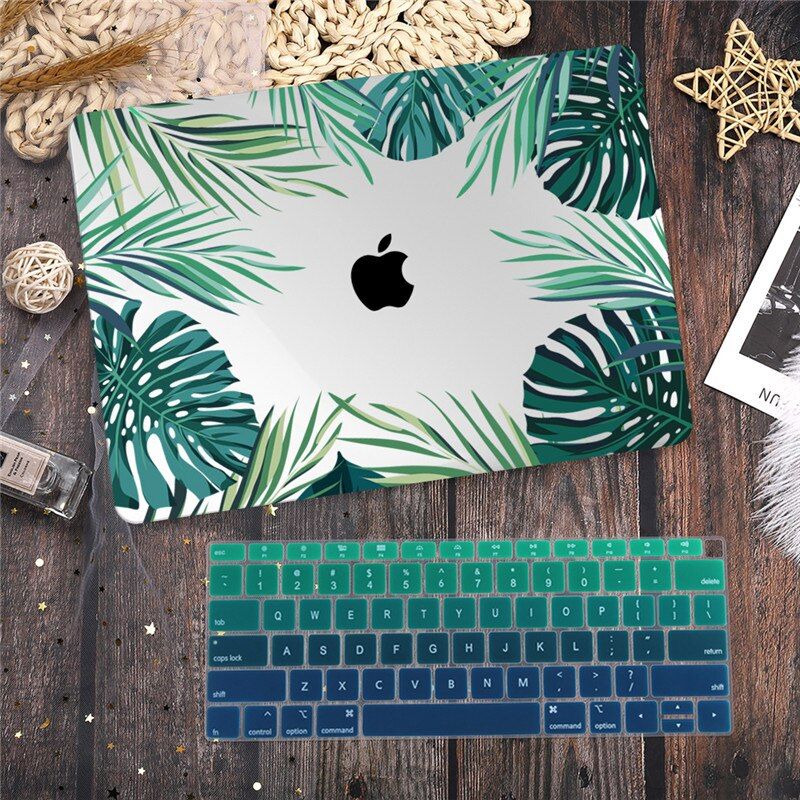 Flower Case for Macbook Air Retina 11 12 13.3"  Mac Book Pro 13 15 16 Touch Bar 2020 A2251 A2338 A1932 with Free gift