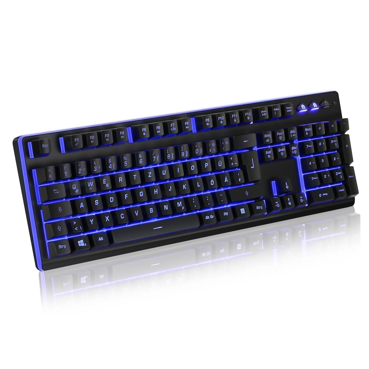 Serviceable Meco 104Keys RGB LED Effects French German English Layout With Mechanical Handfeel