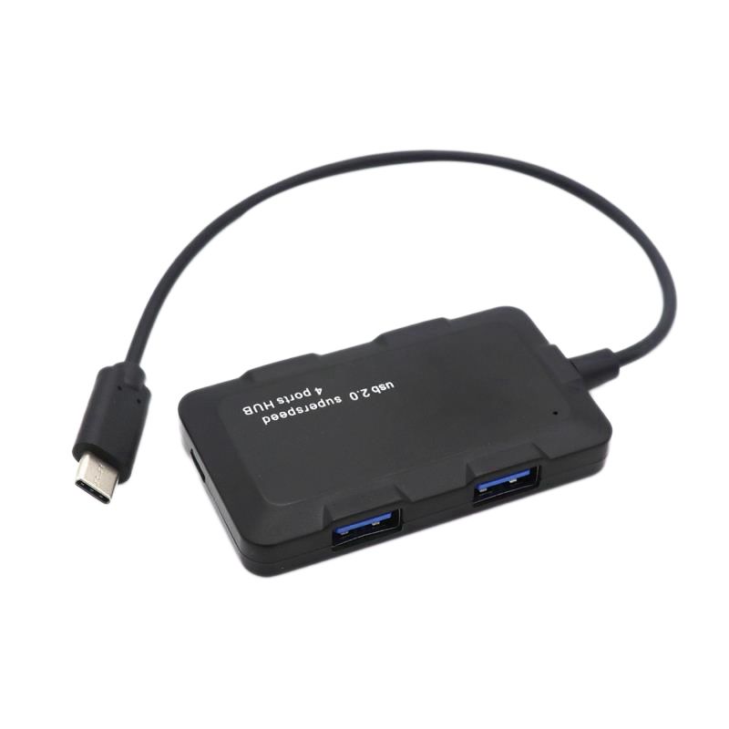 Docking Station, Type-C to USB 2-In-1 4-Port Converter Suitable for Mobile Phones, Computers, Etc.