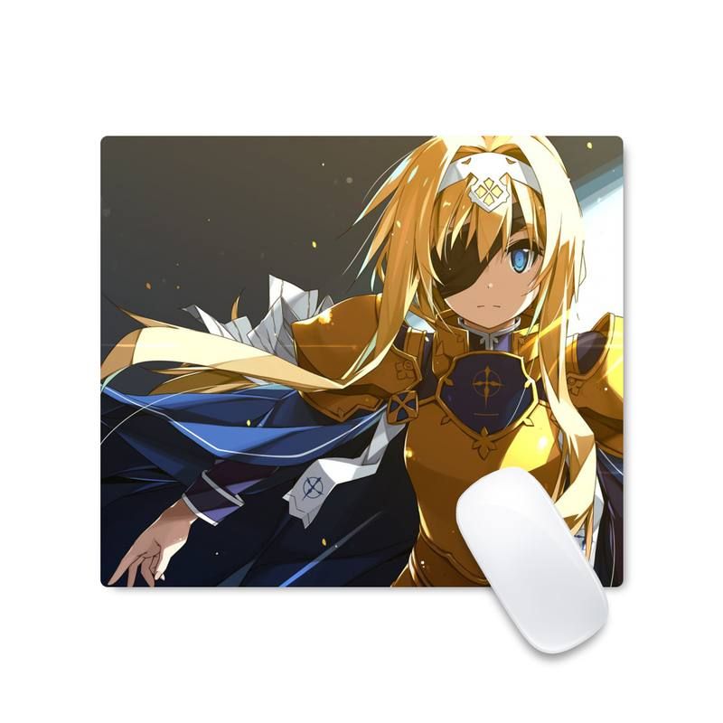 Sword Art Online SAO Large Mouse pad PC Computer mat Square Non-slip Cushion Thickness 2mm