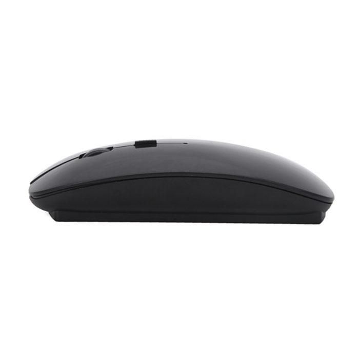 Slim 2.4 GHz Optical Wireless Mouse + Receiver For Laptop PC Mac Black