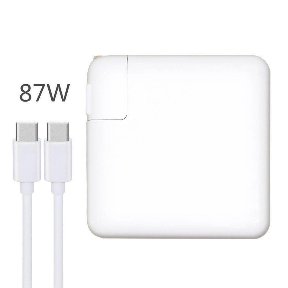 Apple MacBook 87W Type C A1719 Charger Apple MacBook Pro 15 "A1707 MacBook Pro 13" A1706 A1708, Type-C/USB-C Power Adapter Charger is compatible