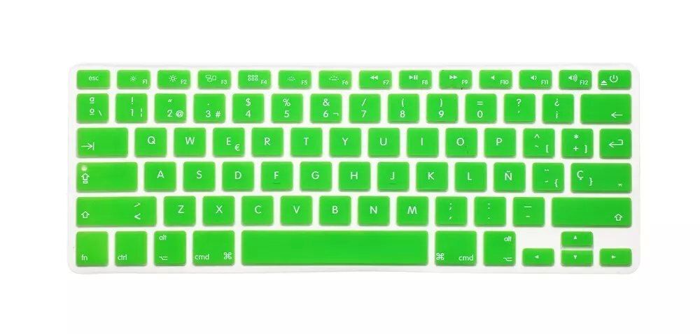 Soft Silicone Spanish US enter Keyboard Cover For Macbook Air Pro Retina 13 15 17 Protector for Mac book keyboard US