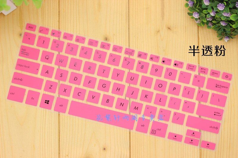 Dustproof Silicone laptop Keyboard Cover Skin Protector For 13.3" ASUS ZenBook UX331UA U3100 UA ZenBook TP461UN VivoBook S406UA