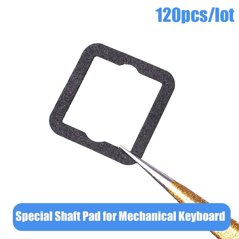 120pcs/pack Mechanical Keyboard Switch Pad Single Switch Positioning Foot Pad