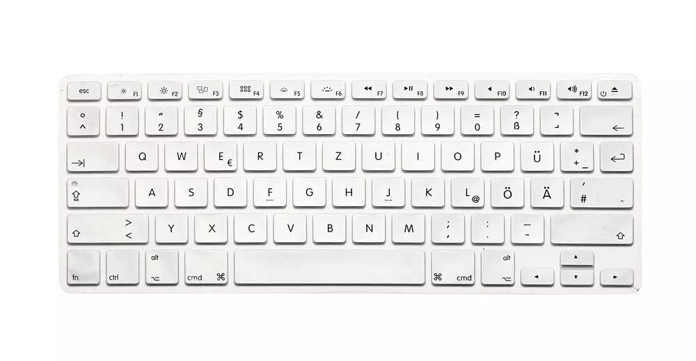 US Layout German Letters Keyboard Protector For Macbook Air Pro Retina 13" 15" 17" Laptop Skin Covers for Mac book 13 15 QWERTZ