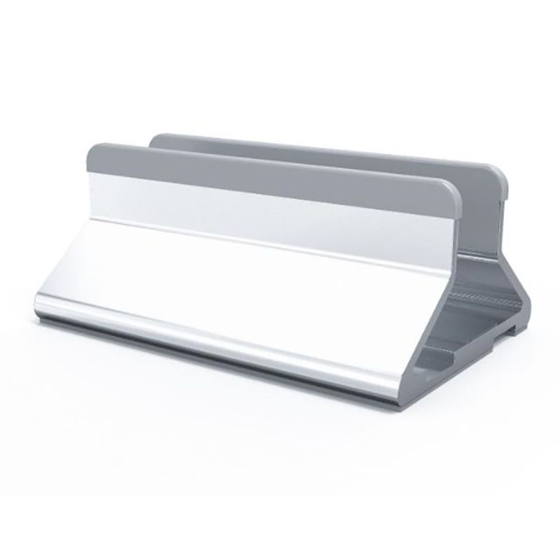Laptop Stand, Aluminum Computer Riser, Vertical Desktop Stand Adjustable Holder for Notebook Computer Under 18 Inches