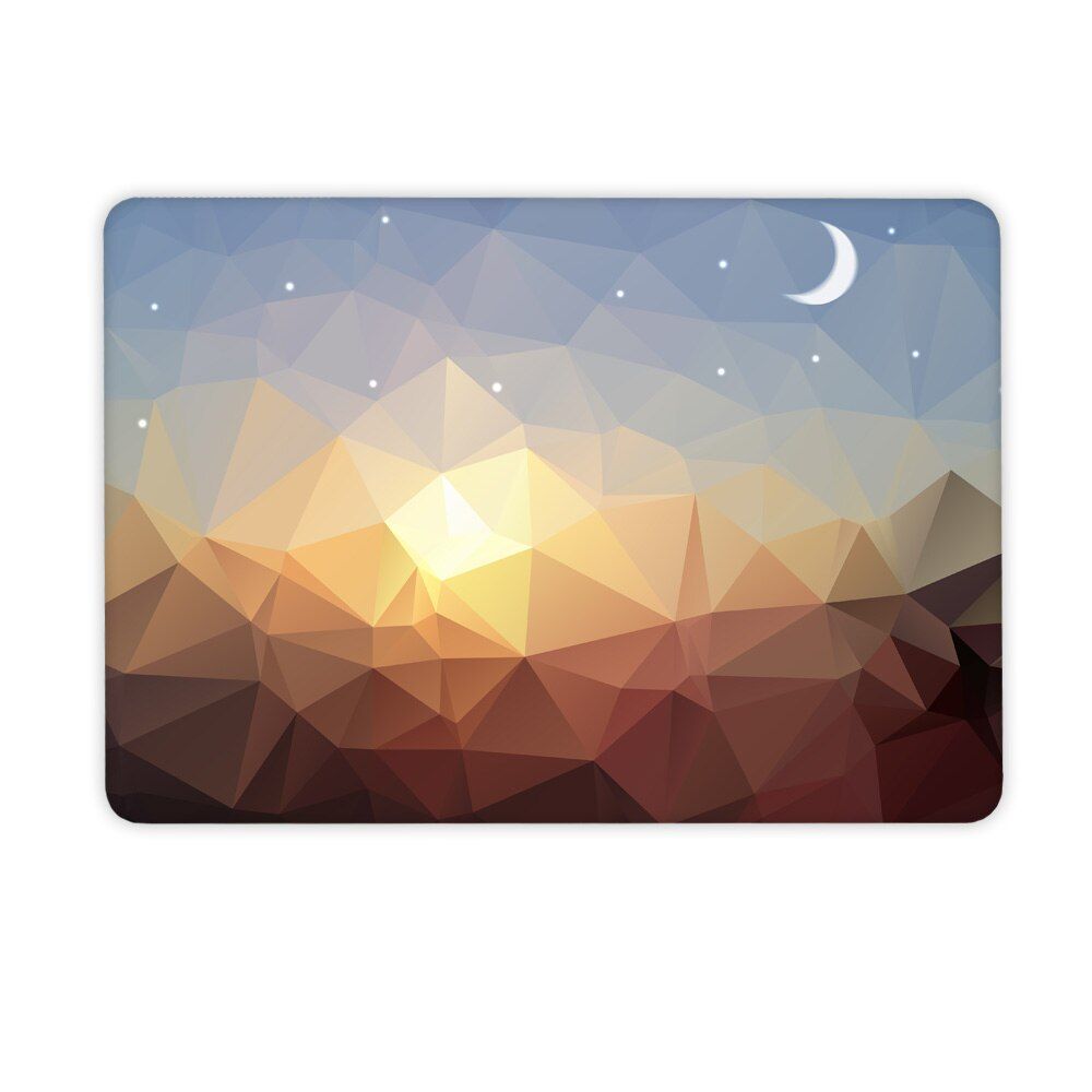 Redlai Geometric Hard Case For  Macbook Air 13-inch A2337 A2179 A1932  Pro 13 15 16 inch Retina 2020 A2338 A2289 A2141 Cover