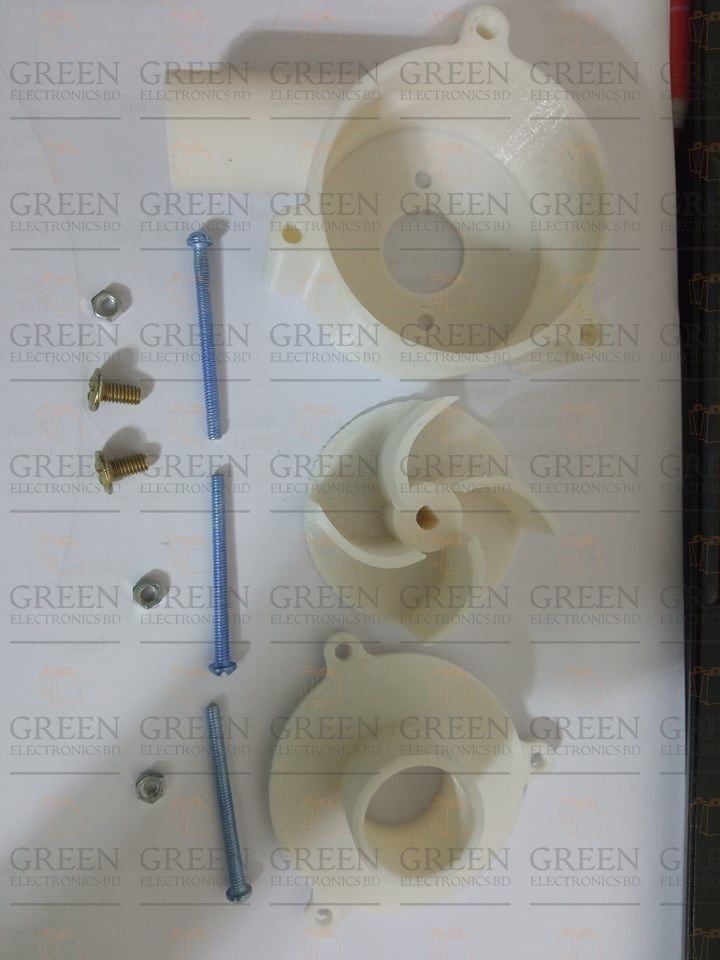 775 Motor Pump 3D Printed Kit With Screws