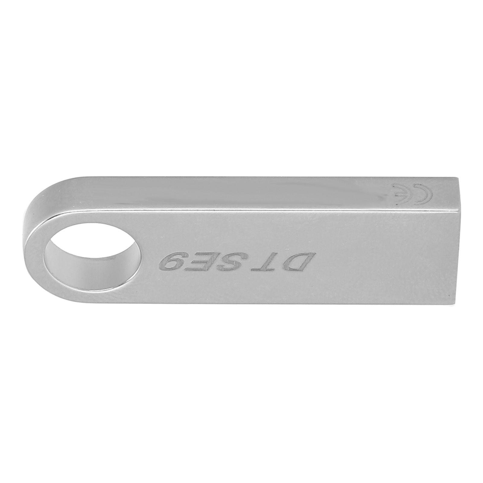 Himeng La Flash Drive Metal Portable Uncovered 2.0 USB Thumb Memory Stick for Information Storage Data Transmission