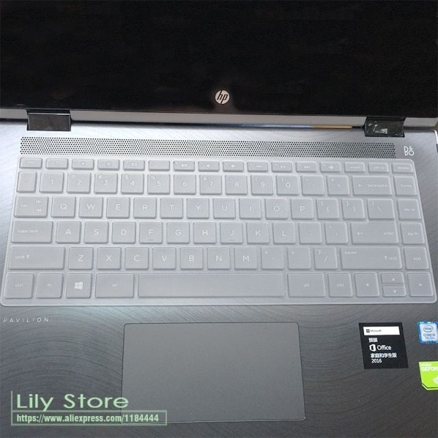 Silicone Keyboard Protector Skin Cover For HP Pavilion x360 14-ba078TX 14-ba063tx ba064tx  2020 new 14-inch Touch Laptop keyboard