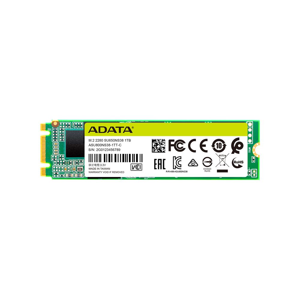 ADATA Ultimate SU650 120GB M.2 2280 SATA 6Gb/s Solid State Drive Up to 550MB/s Read Support Laptops and Desktops