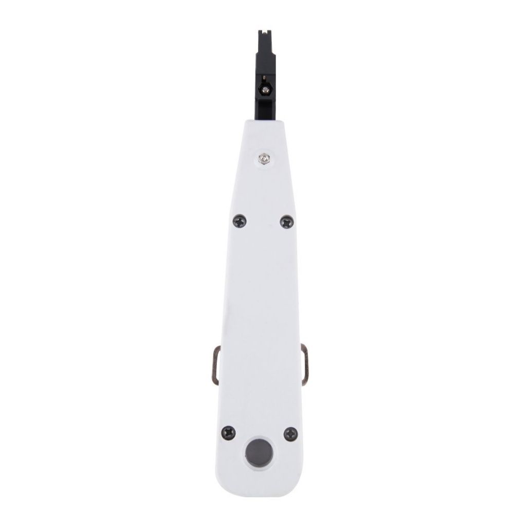 New Rj11 Rj45 Cat5 Network Punch Down Cut Off Punchdown Impact Tool White