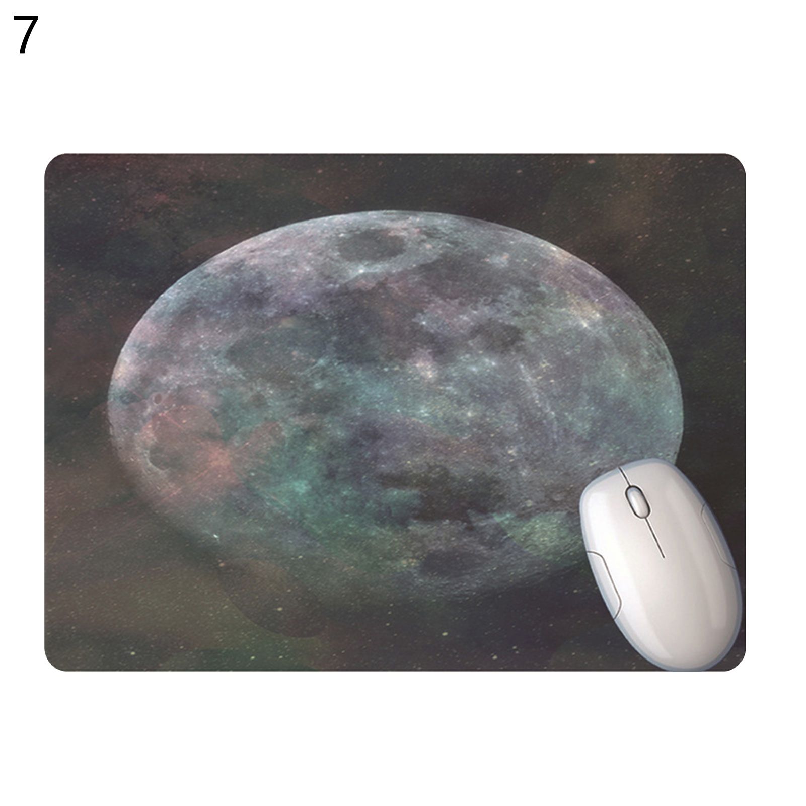 Desk Mouse Pad Wear-resistant Starry Sky Pattern Computer Mouse Mat