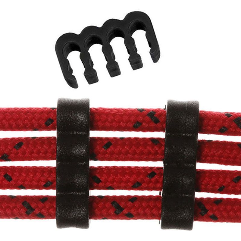 72PCS/Lot PC Cable Comb Motherboard 24Pin 8Pin 6Pin Cable Comb for Computer Gesleeved Up to 3.4 mm Black