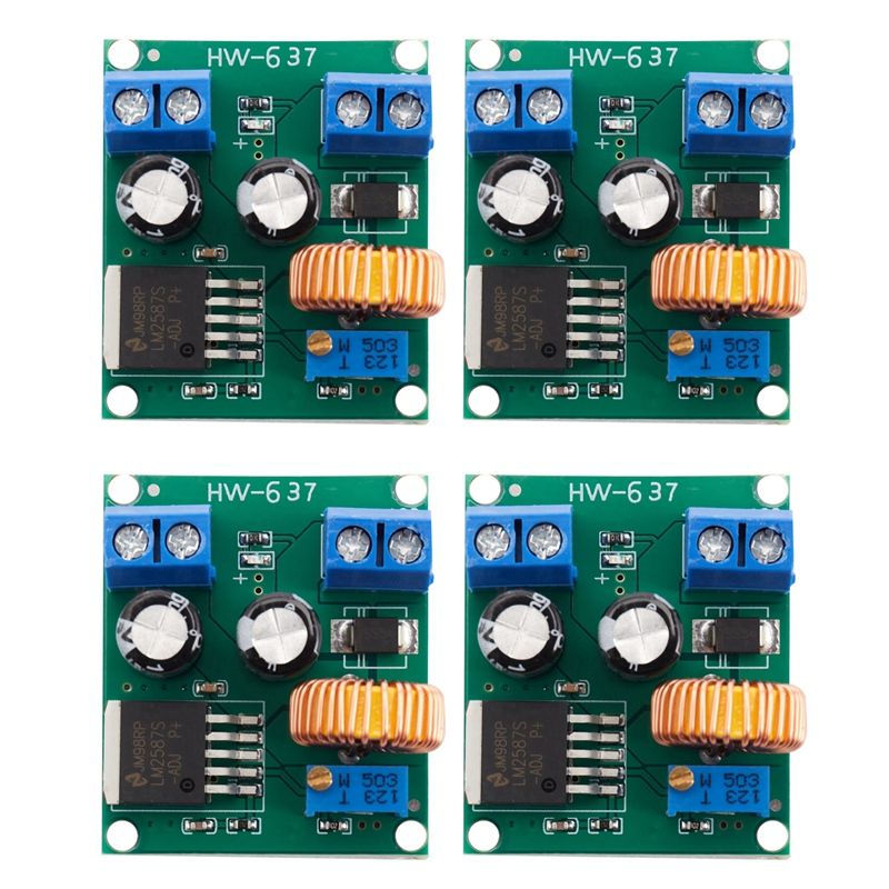 4X DC-DC 3V-35V to 4V-40V Step Up Power Module Boost Converter 12V 24V Converter 12V to 5V DC DC Voltage Converter