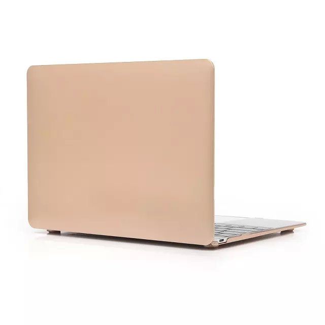 Rose Gold Matte Metal Color Laptop Hard Case for Macbook Air 11 12 13 A1932  Pro 13 15 With Retina Display Touch Bar Cover