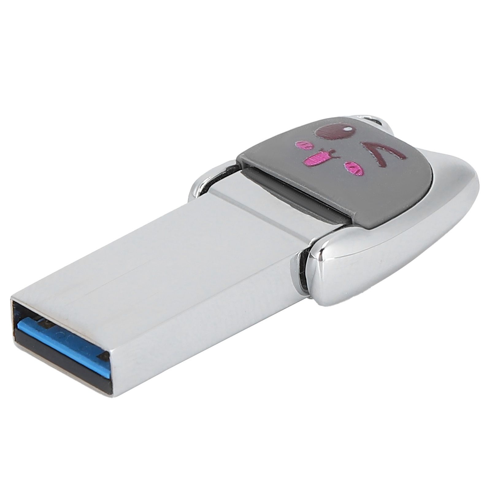Type C USB 3.0 Flash Drive 2 in 1 Thumb High Speed Mini U Disk Memory Photo Stick for PC Printer and Backup