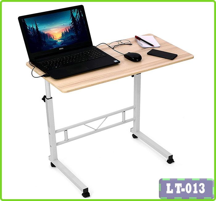 Height compatible laptop table for home