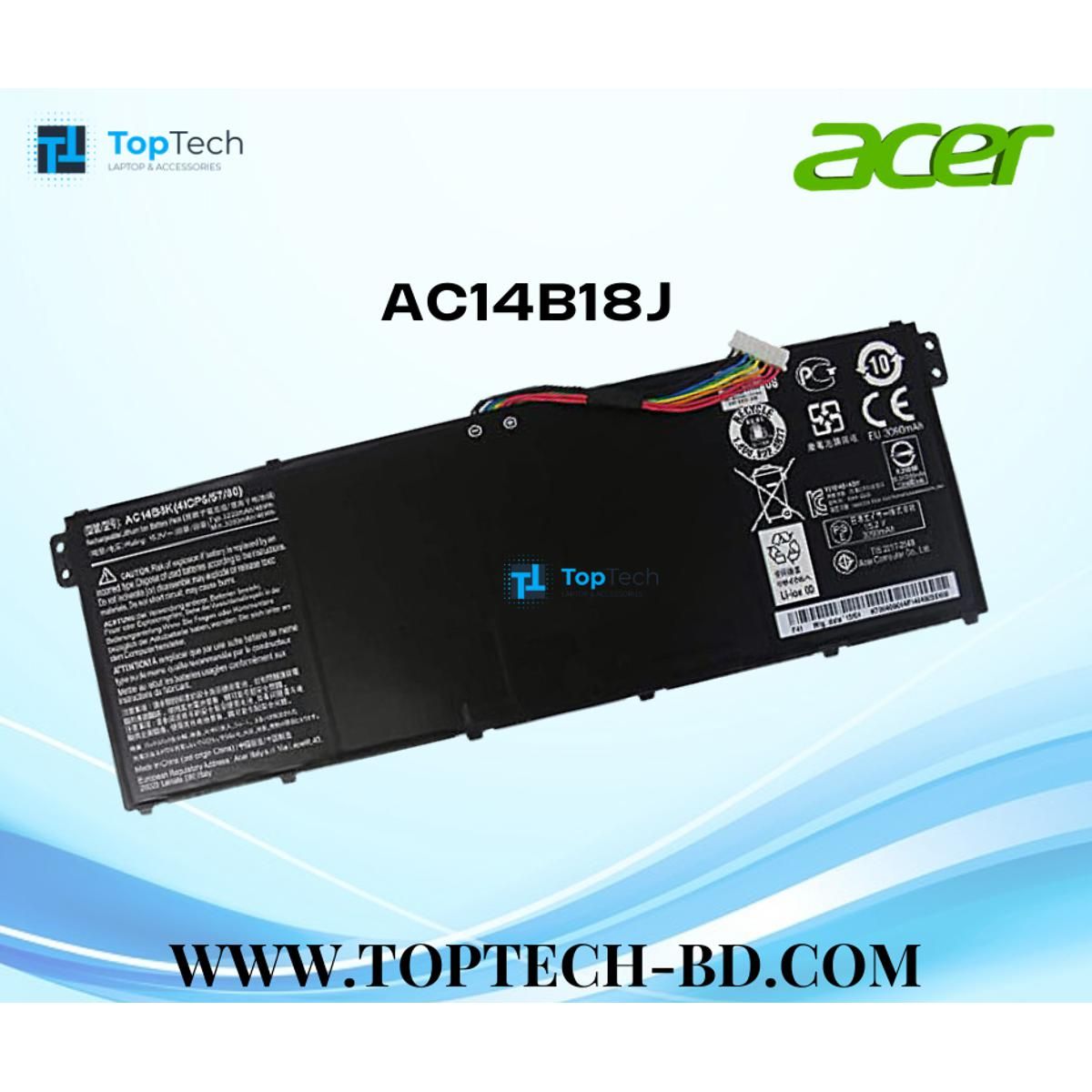 Acer 14B18J Aspire ES1-511 laptop battery