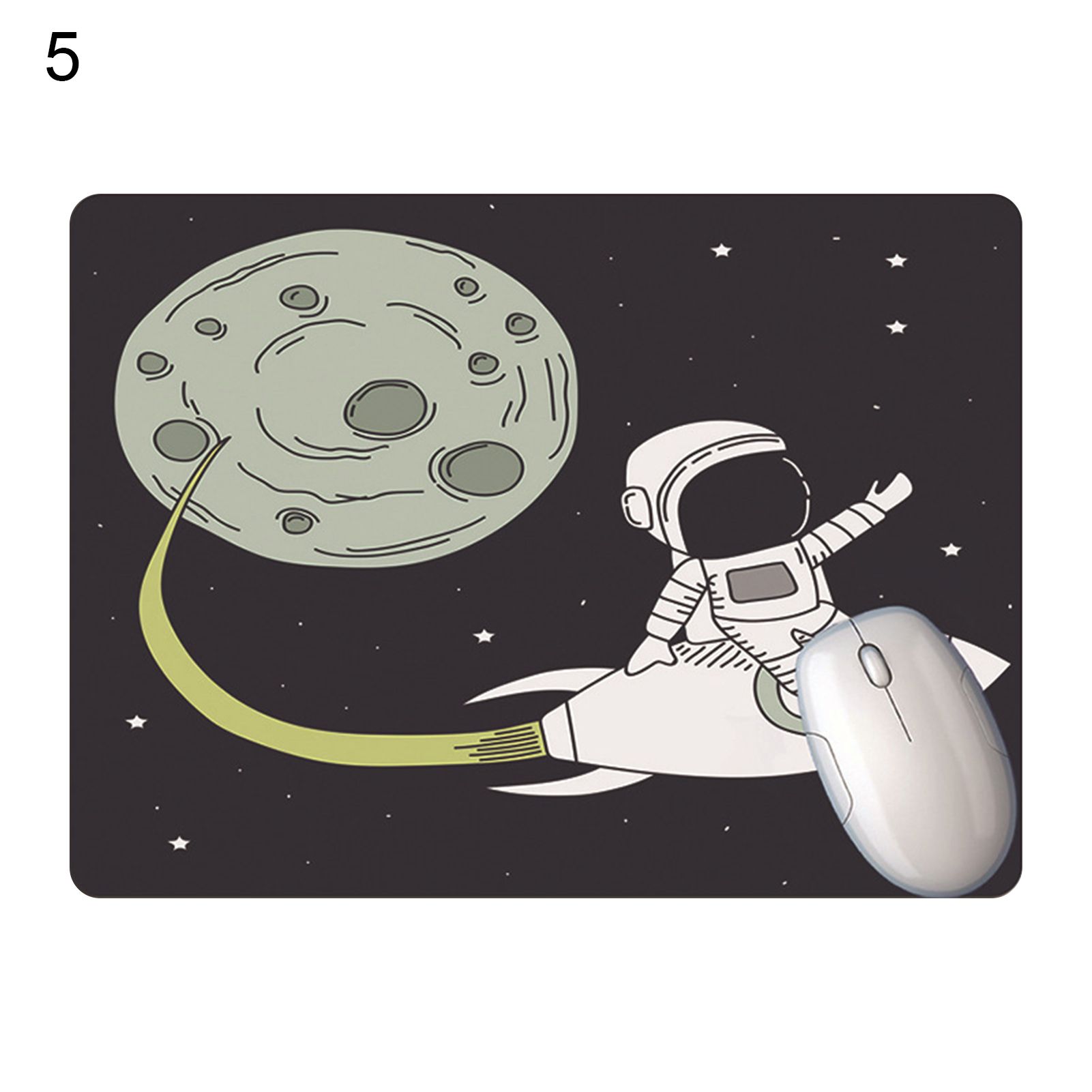 Desk Pad Washable Creative Spe Astronaut Keyboard Mouse Pad