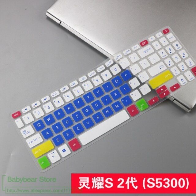 laptop Keyboard  cover Protector For ASUS VivoBook S512 S512F S512FL S512FA S512 FA FL F S 512 F512 F512JA F512DA F512FA 15.6''