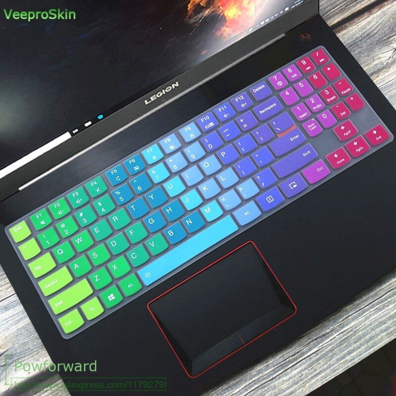 Silicone Keyboard Cover Protective Skin For 15.6'' Lenovo Legion Y720 Y540 Y530 Y520 R720 Y7000 (15'') Y730 Y740 (17'')