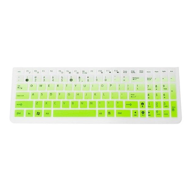 Gradient/Colorful Keyboard Cover Keypad Film Skin Protector Notebook Silicone Protection for Asus K50 Laptop Accessory