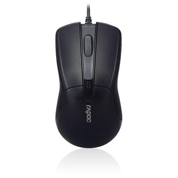 Wired Optical Mouse N1162- Black