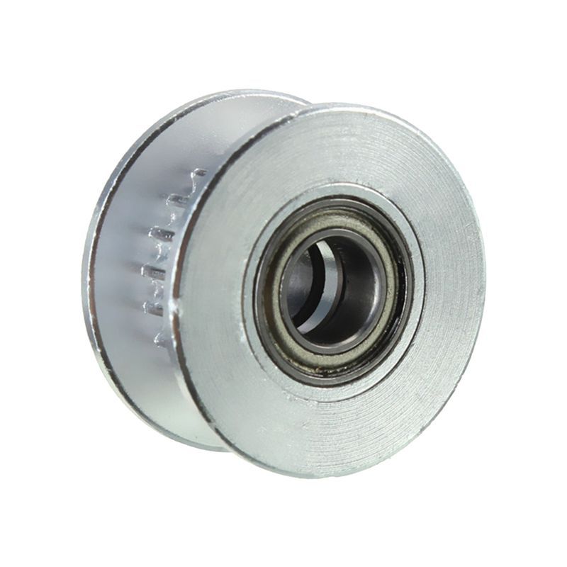GT2 Gear Pulley 20 teeth 5mm Shaft For CNC RepRap 3D printer Mendel n88, Silver
