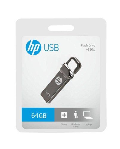 64 GB Metal Pendrive-Silver