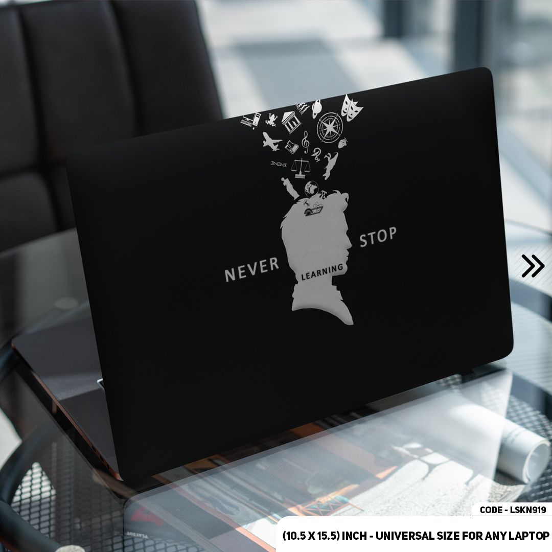 LSKN919 - Motivational Quote Laptop Skin Decal Sticker For Any Kind of Laptop Waterproof Removable Laptop Sticker (10.5X15.5) - Handy Commodity