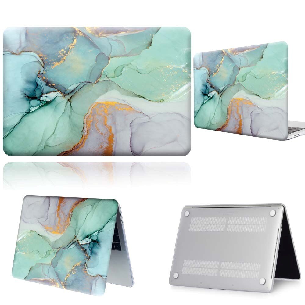 Case for Apple MacBook Pro 13/15/16 Inch/Macbook Air 11/13 Inch Scratch Resistant Watercolor Pattern Series Protective Shell