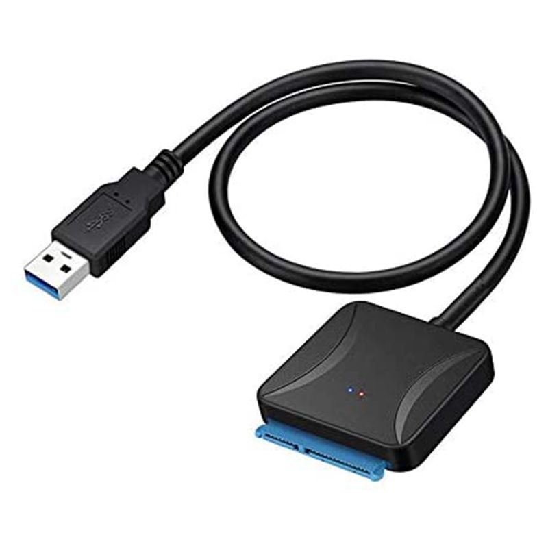 USB 3.0 to SATA 3 Cable Sata to USB Adapter Convert Cables Support 2.5 Or 3.5 Inch External SSD HDD Adapter US Power