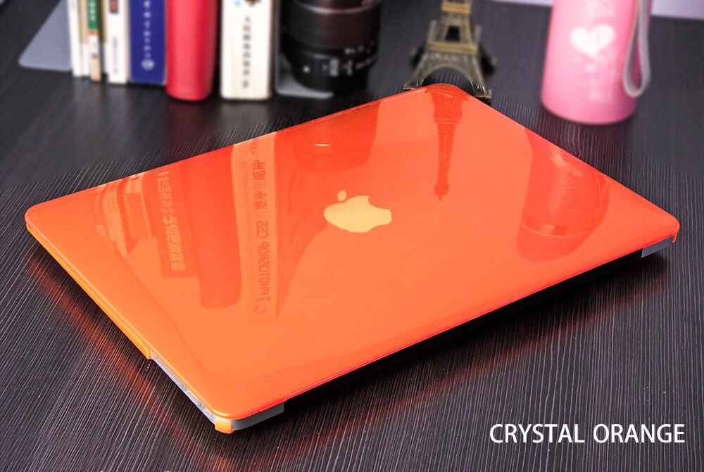 3in1 Crystal Clear Hard case for MacBook Air Pro 13 11" Retina 15" touch bar 2018 2017 2016 2012 2013 2015 Shell+Keyboard Cover