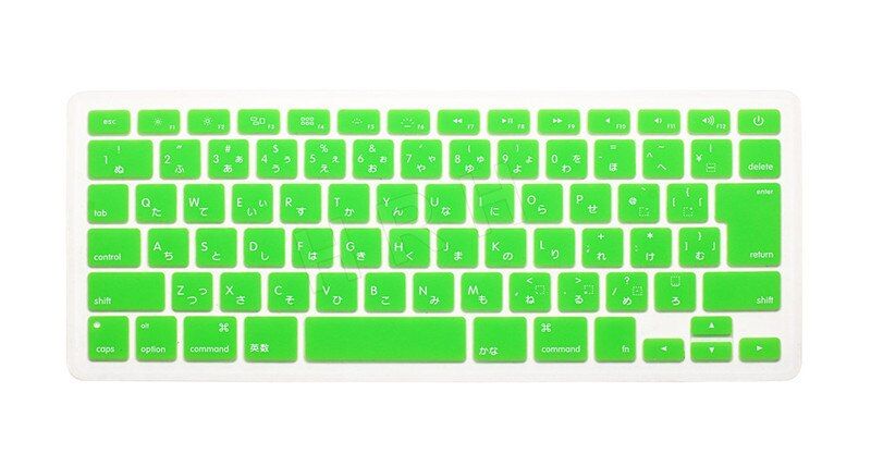 HRH Japanese Silicone Keyboard Cover Skin Protector Film for MacBook Pro 13 15 17 for MacBook Air Retina 13.3 Japan Keyboard
