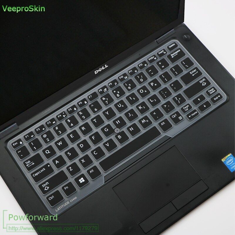 for Dell 3340 E3340 E5450 E5470 Laptop Keyboard Cover Skin for Dell Latitude L7490 7450 7480 7490 5400 5480 5490