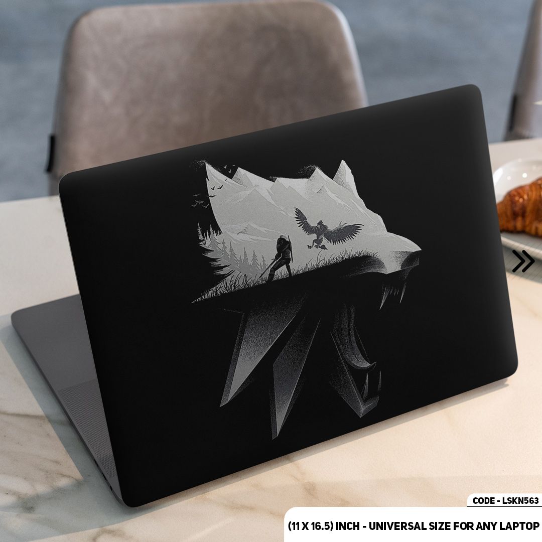 LSKN563 - Dragone Head Game Of Thornes Laptop Skin Decal Sticker For Any Kind of Laptop Waterproof Removable Laptop Sticker (10.5X15.5) - Handy Commodity