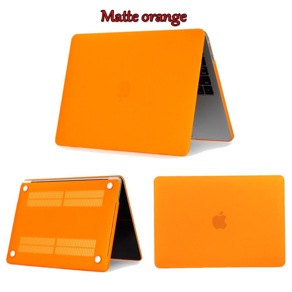 Laptop Case For MacBook Touch ID A1932 A2159 2019 cover For Macbook Air 13 A1466 A1369 Pro Retina 11 12 13 13.3 15 16 Hard Shell