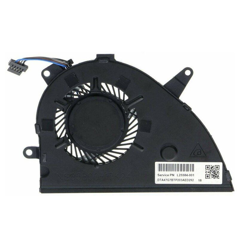 Laptop CPU Cooling Fan NS85B00-17K24 DC5V 0.5A 4PIN for HP Pavilion 15-CS00615T 15-CS0053CL 15-CS L25584-001 integrated graphics