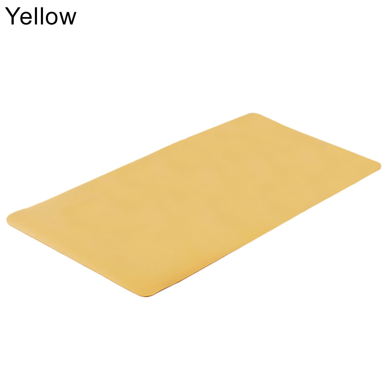 Anti-slip Waterproof Double-sided Faux Leather Mouse Pad Desktop Mat Table Cover