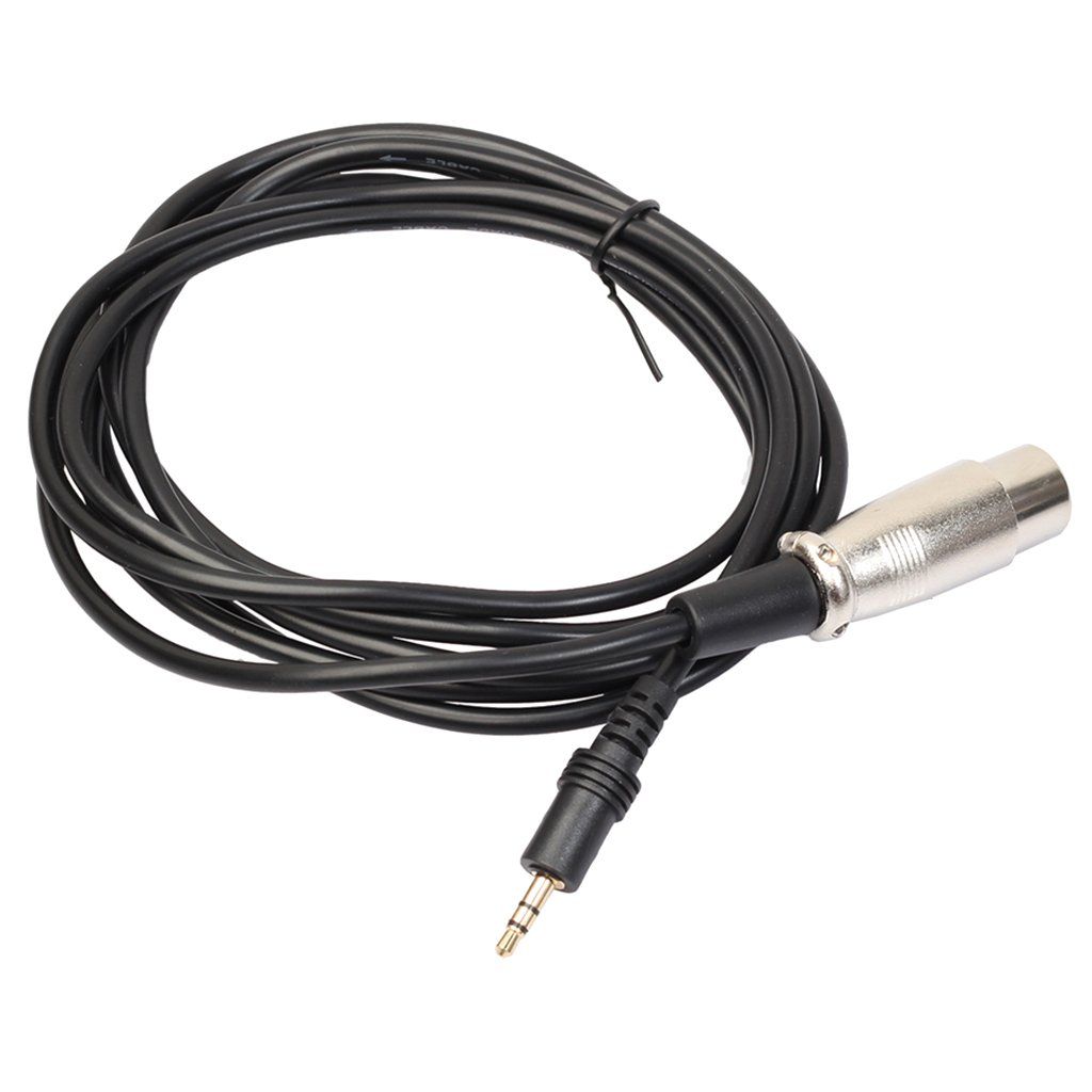 3 Pin XLR Jack to Male Stereo PL 6.35mm 1/4 Plug Connector Adaptor Adapter Converter Audio Mic Microphone