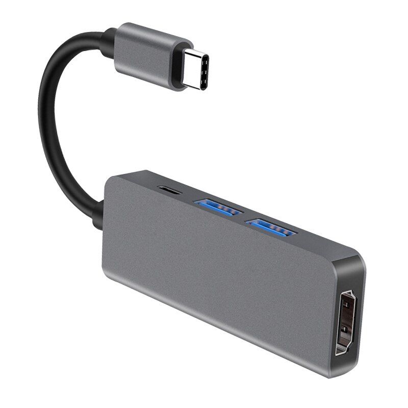 4 IN 1 USB HUB C HUB HDMI Adapter 10 in 1 USB C to USB 3.0 Dock for MacBook Pro Accessories USB-C Type C 3.1 Splitter USB C HUB