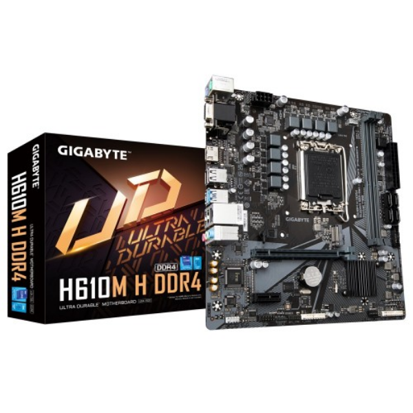 Gigabyte H610M H DDR4 12th Gen Motherboard
