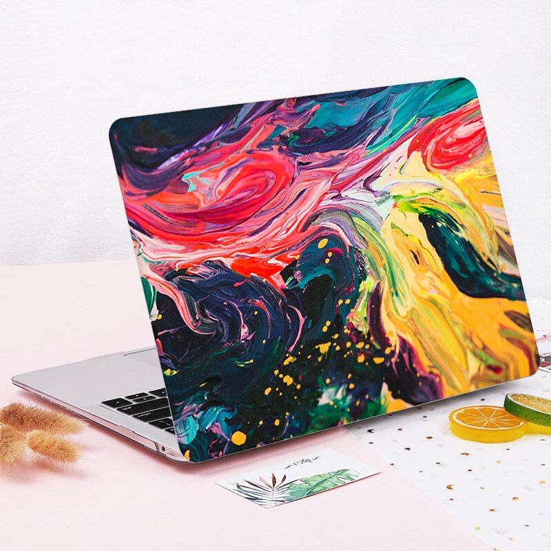 Marble Case for Macbook Air Pro Retina 11 12 13.3 Mac Book 13 15 Touch Bar/Touch ID 2019 2020 A1932 A2179 + free Keyboard Cover