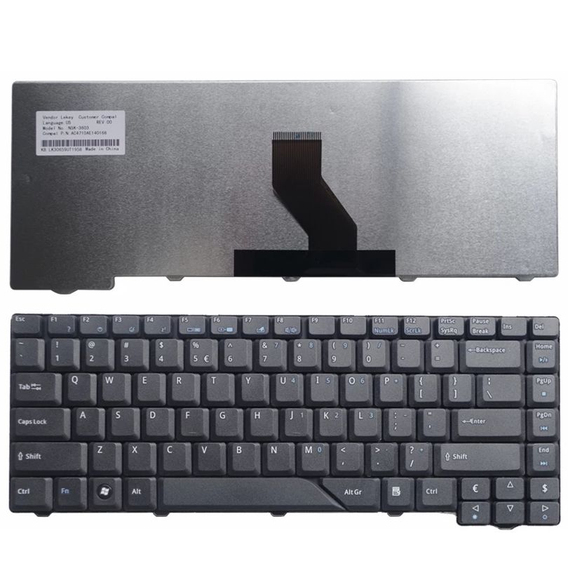 US laptop Keyboard for Acer Aspire 4210 4220 4520 4710 4720 4920 4930 5220 5310 5520 5710 5720 5235 5910 5920 5930 6920 5315 ZO1