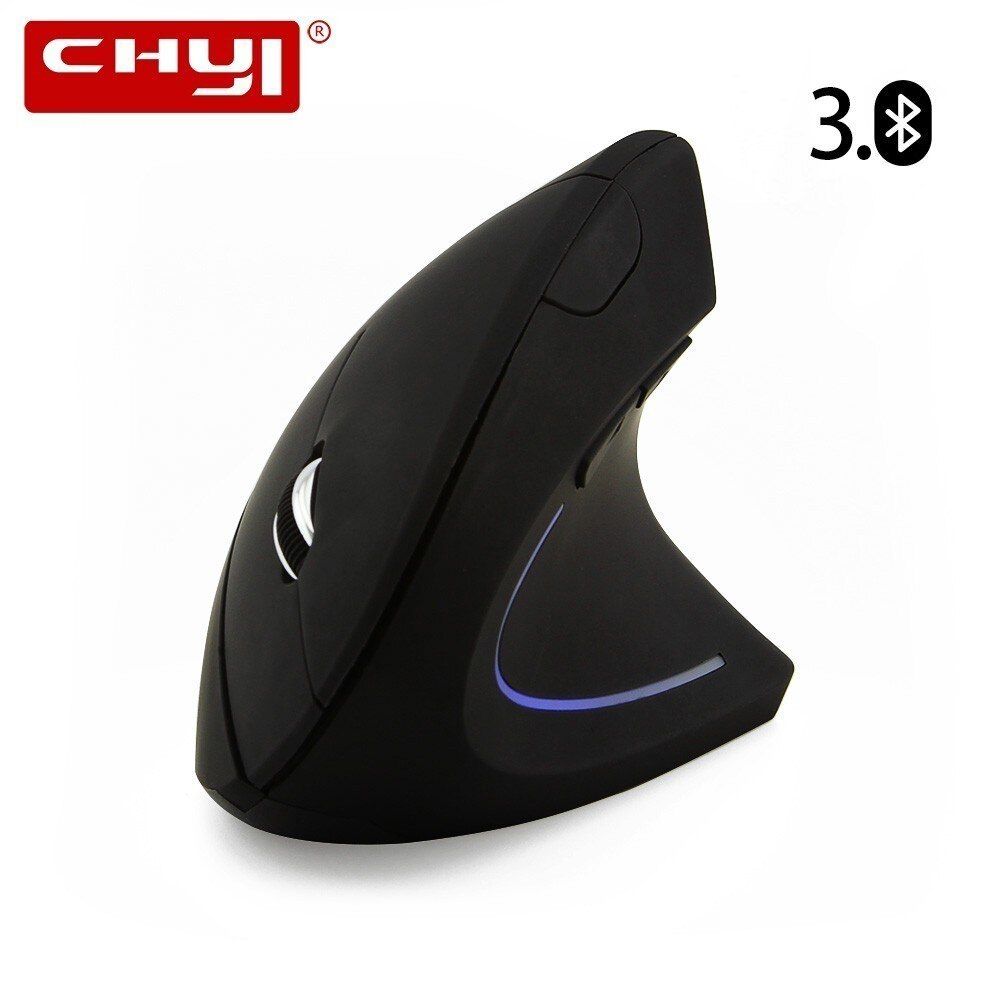 CHYI Bluetooth 3.0 Wireless Vertical Mouse Ergonomic Optical Computer Mouse 1600 DPI 5D Gaming Mice For PC Notebook Laptop