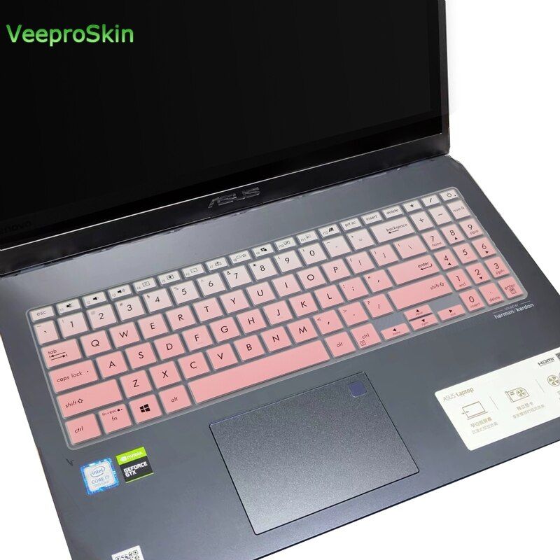 For ASUS VivoBook Gaming F571 F571GD GT F571GD F571G X571GT X571GD K 571 X 571 F571 star Black 15.6'' Laptop Keyboard skin Cover