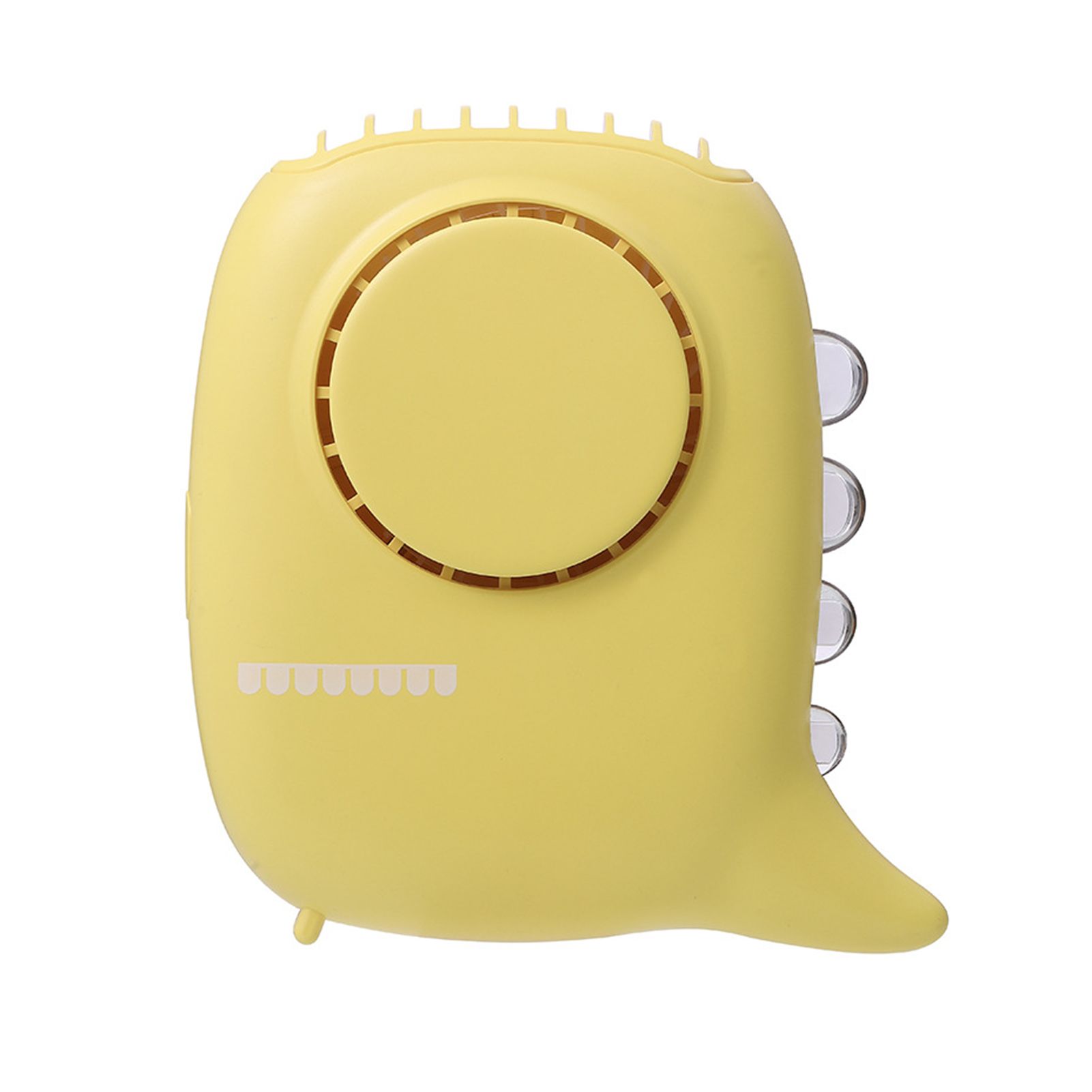 Necklace Fan Dinosaur Shaped Multifunction Mini USB Handheld Desktop Night Light Fan for Outdoor