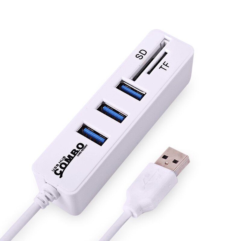 USB Hubs usb 2.0 hub card reader 2 in 1 Type-C OTG USB 2.0 Hub Splitter Combo 3 Ports & SD/TF Card Reader Nov5